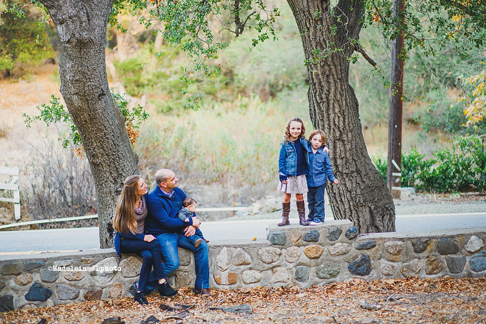 RSM orange county family session. Woodsy family session. OC family photographer